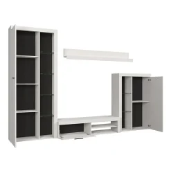 Garnero Arredamenti Parete attrezzata 270x190h cm bianco Edimburgo Hot