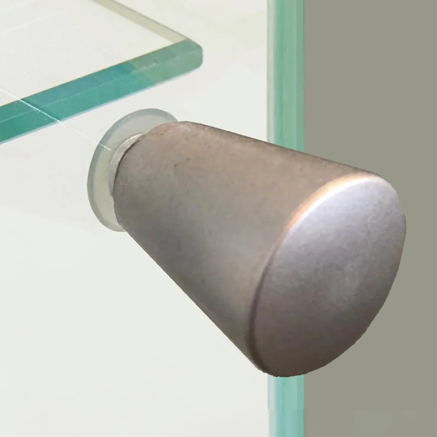 Garnero Arredamenti Parete attrezzata 290x190h cm moderna tortora rovere Zenith Tortora - Rovere Sale