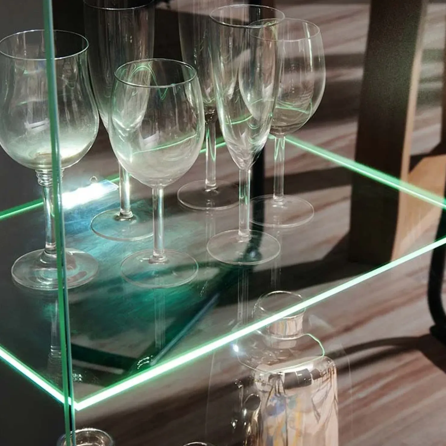 Garnero Arredamenti Parete attrezzata 310x190h cm moderna rovere nero opaco York Gihome® Rovere Rustico Best