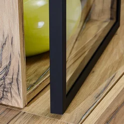 Garnero Arredamenti Parete attrezzata 240x170h cm moderna soggiorno rovere antico Dalì Sale