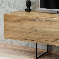 Garnero Arredamenti Parete attrezzata 240x170h cm moderna soggiorno rovere antico Dalì Sale