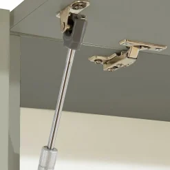 Garnero Arredamenti Parete attrezzata 290x190h cm moderna 2 vetrine tortora rovere Zenith 2 Online