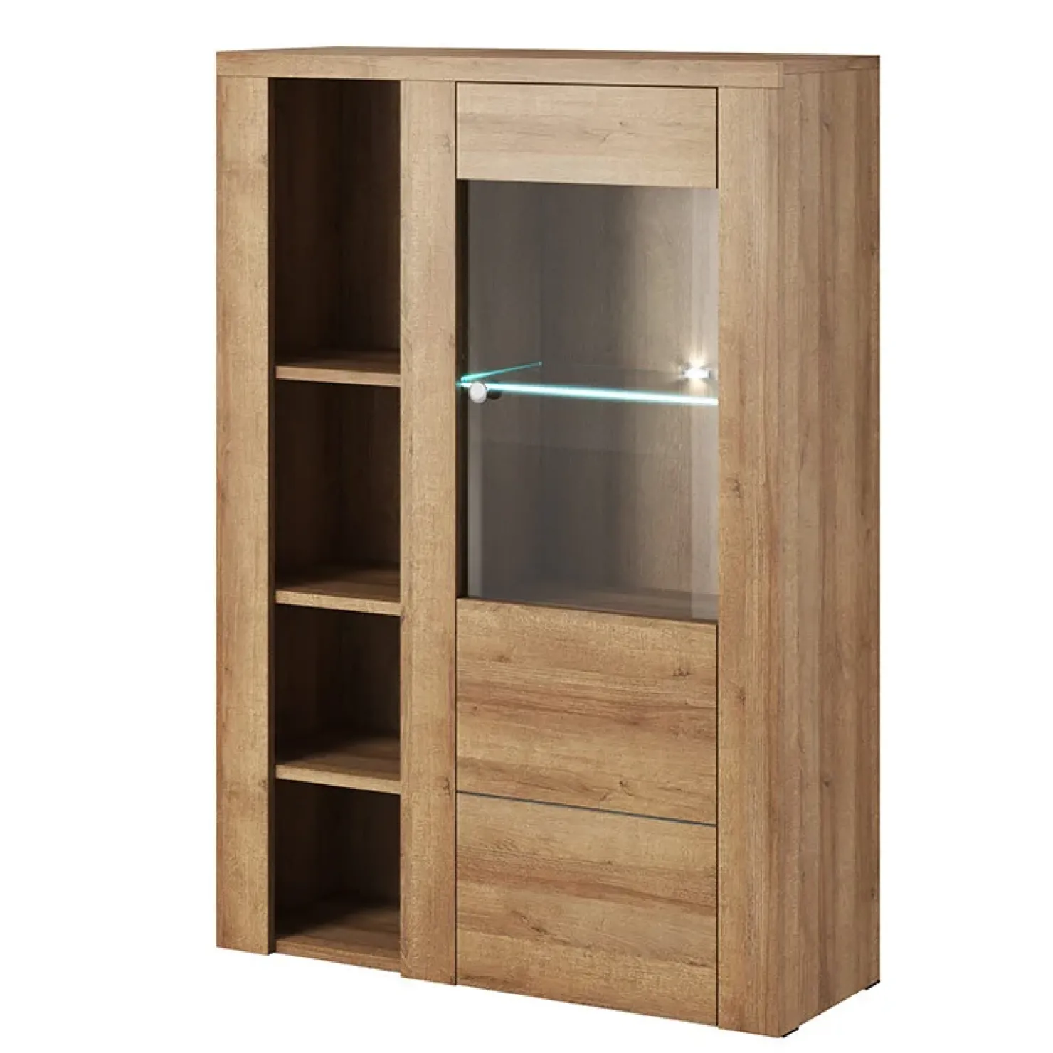 Garnero Arredamenti Parete attrezzata 325x206h cm Paloma 2 Rovere Sale