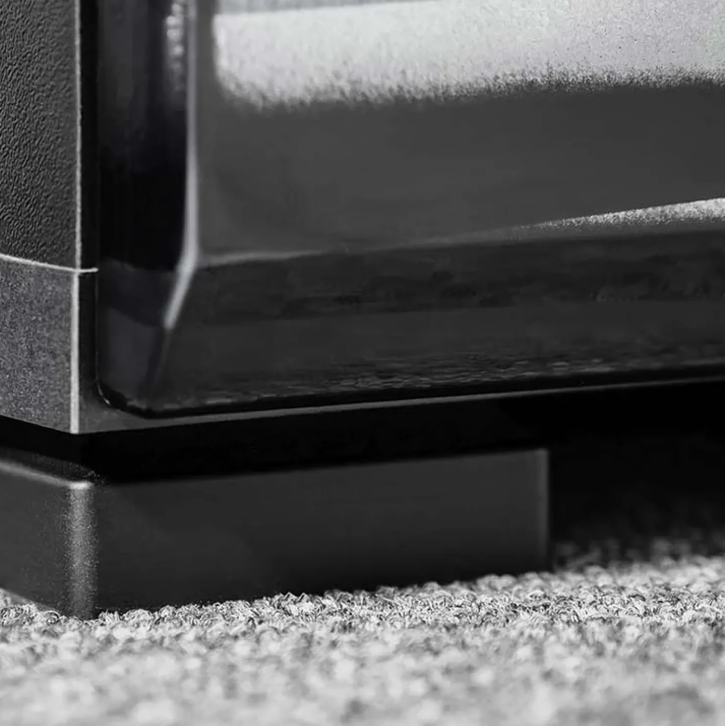 Garnero Arredamenti Parete attrezzata 260x150h cm soggiorno moderna nero opaco-lucido Dana Gihome® Clearance