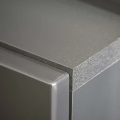 Garnero Arredamenti Parete attrezzata 240x150h cm soggiorno rovere antracite Oviedo Gihome® Antracite - Rovere Online