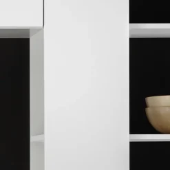 Garnero Arredamenti Parete attrezzata 259x175h cm soggiorno bianco lucido Steppi 4 Discount