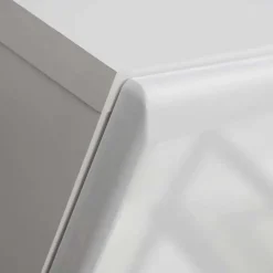 Garnero Arredamenti Parete attrezzata 310x190h cm soggiorno pino nero York Gihome® Bianco Lucido Hot