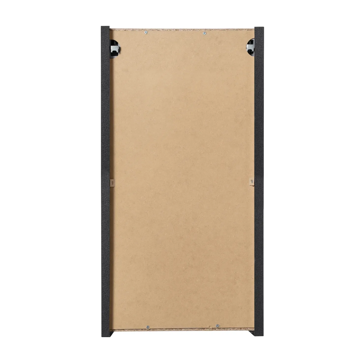 Garnero Arredamenti Pensile bagno sospeso 30x57h cm cannettato 1 anta Cleany Nero New