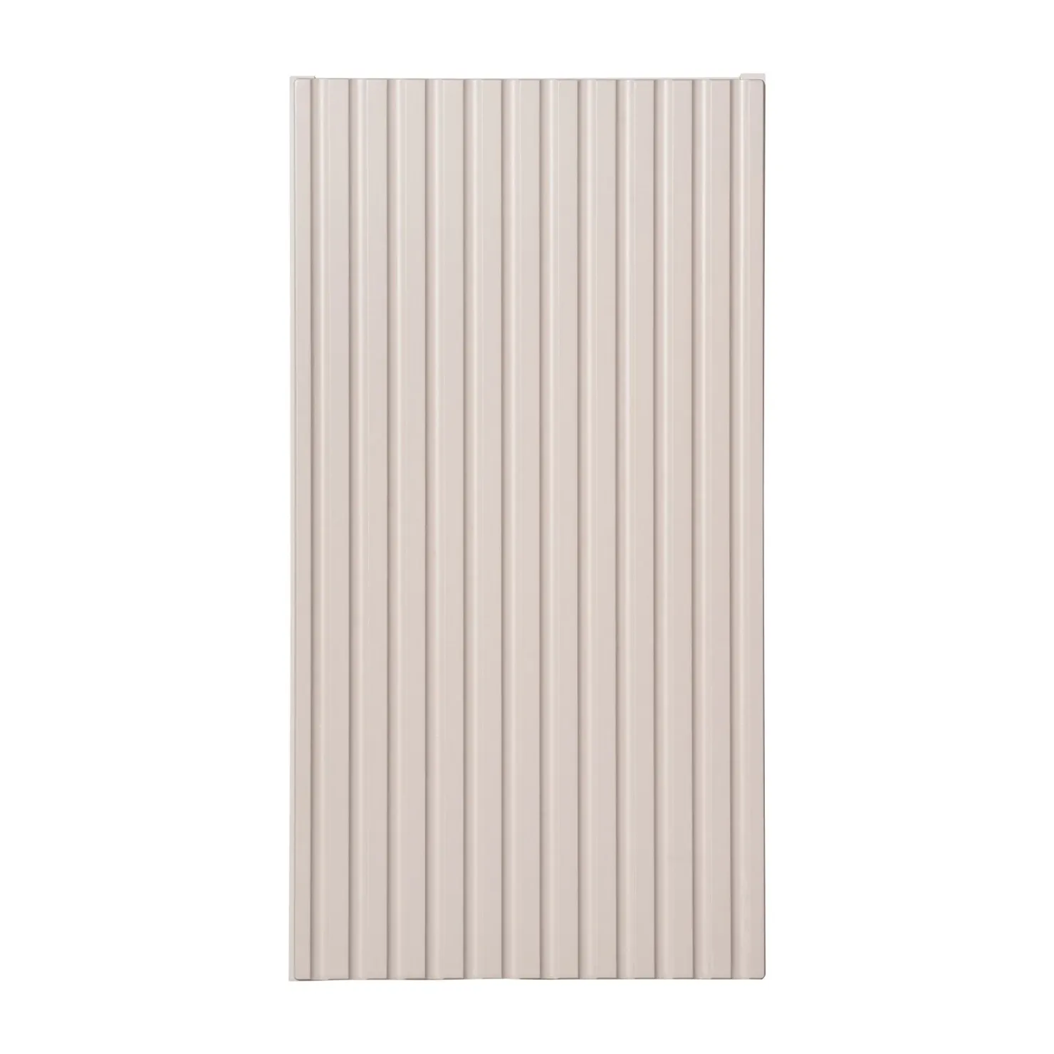 Garnero Arredamenti Pensile bagno sospeso 30x57h cm cannettato 1 anta Cleany Beige Discount