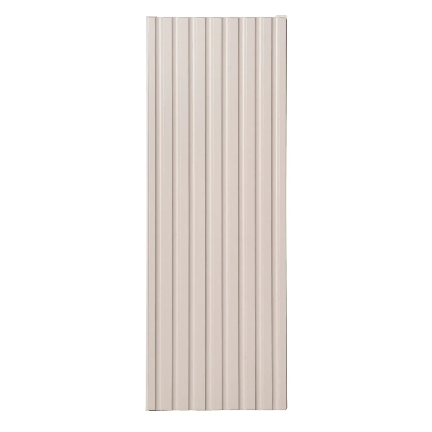 Garnero Arredamenti Pensile bagno sospeso 20x57h cm cannettato 1 anta Cleany Beige Clearance