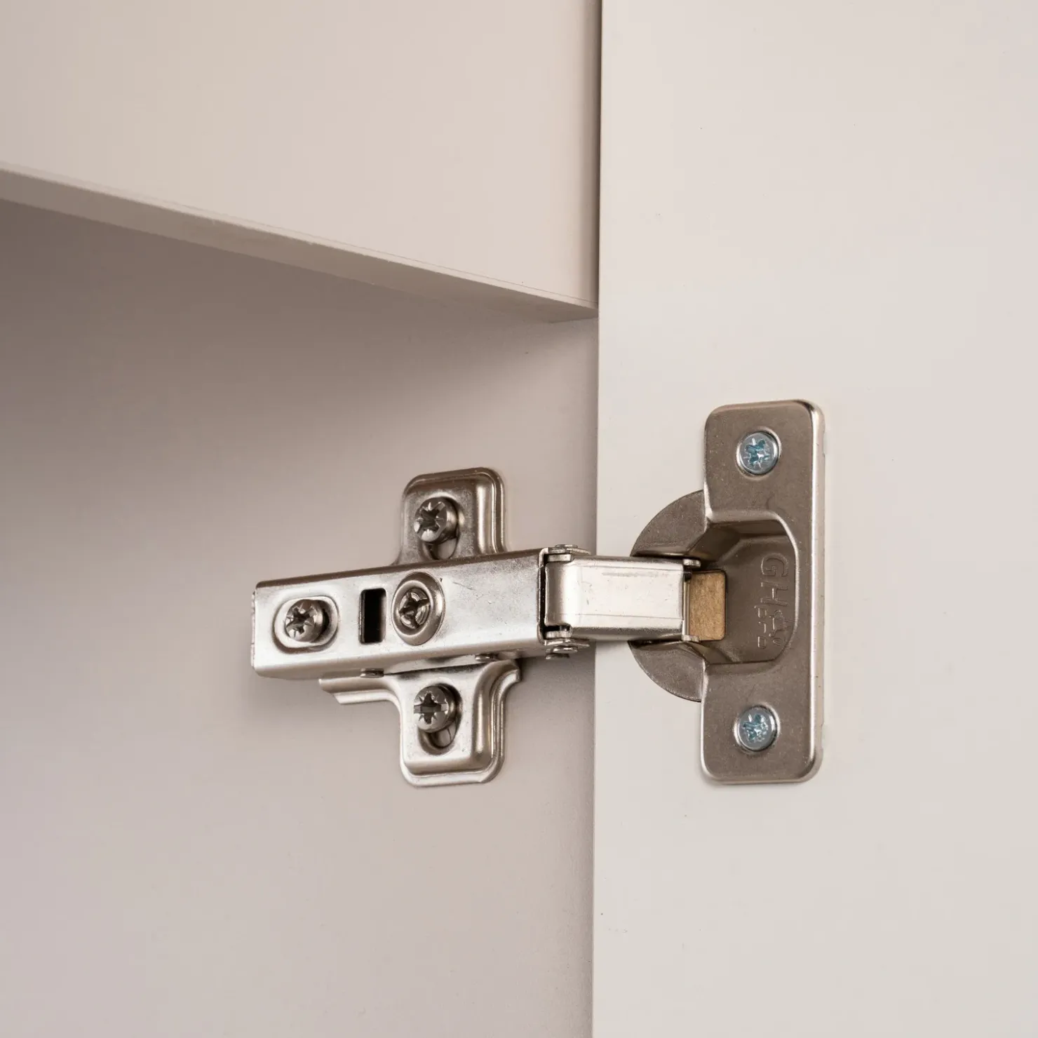 Garnero Arredamenti Pensile bagno sospeso 20x57h cm cannettato 1 anta Cleany Beige Clearance