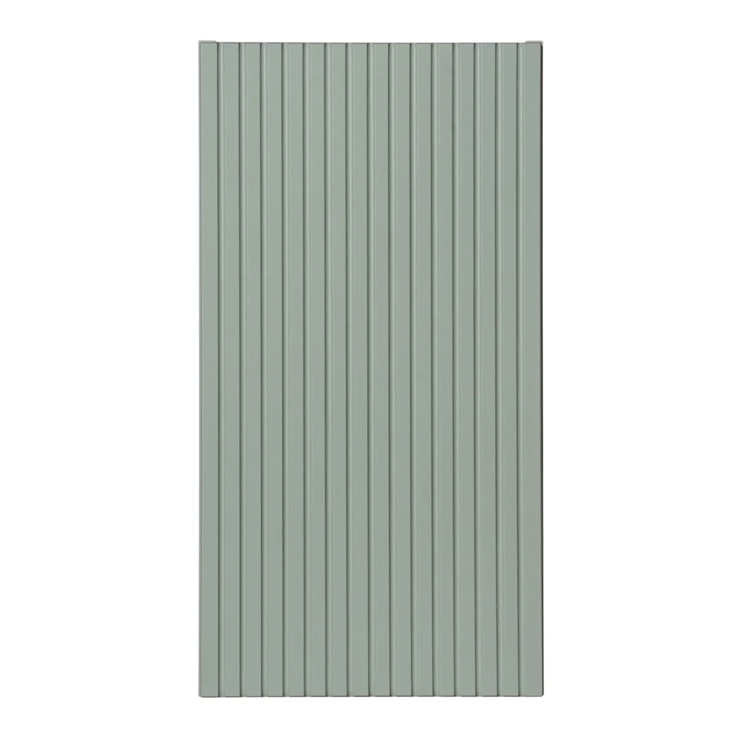 Garnero Arredamenti Pensile bagno sospeso 30x57h cm cannettato 1 anta verde salvia Greeny Best
