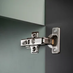 Garnero Arredamenti Pensile bagno sospeso 30x57h cm cannettato 1 anta verde salvia Greeny Best