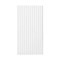 Garnero Arredamenti Pensile bagno sospeso 30x57h cm cannettato 1 anta bianco Cleany Bianco Opaco Clearance