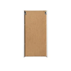 Garnero Arredamenti Pensile bagno sospeso 30x57h cm cannettato 1 anta bianco Cleany Bianco Opaco Clearance