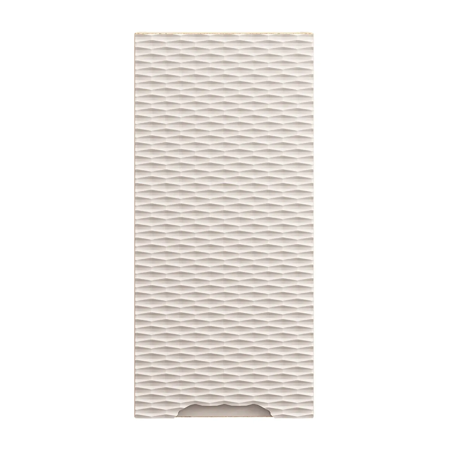Garnero Arredamenti Pensile bagno sospeso 35x75h cm 1 anta beige rovere Swim Beige - Rovere Outlet