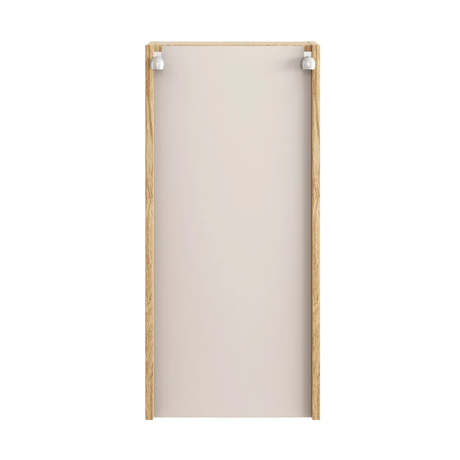 Garnero Arredamenti Pensile bagno sospeso 35x75h cm 1 anta beige rovere Swim Beige - Rovere Outlet