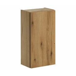 Garnero Arredamenti Pensile bagno sospeso 30x57h cm 1 anta rovere Rovery Outlet