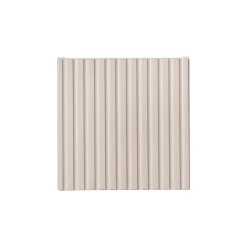 Garnero Arredamenti Pensile cubo bagno sospeso 30x30h cm cannettato 1 anta Cleany Beige New