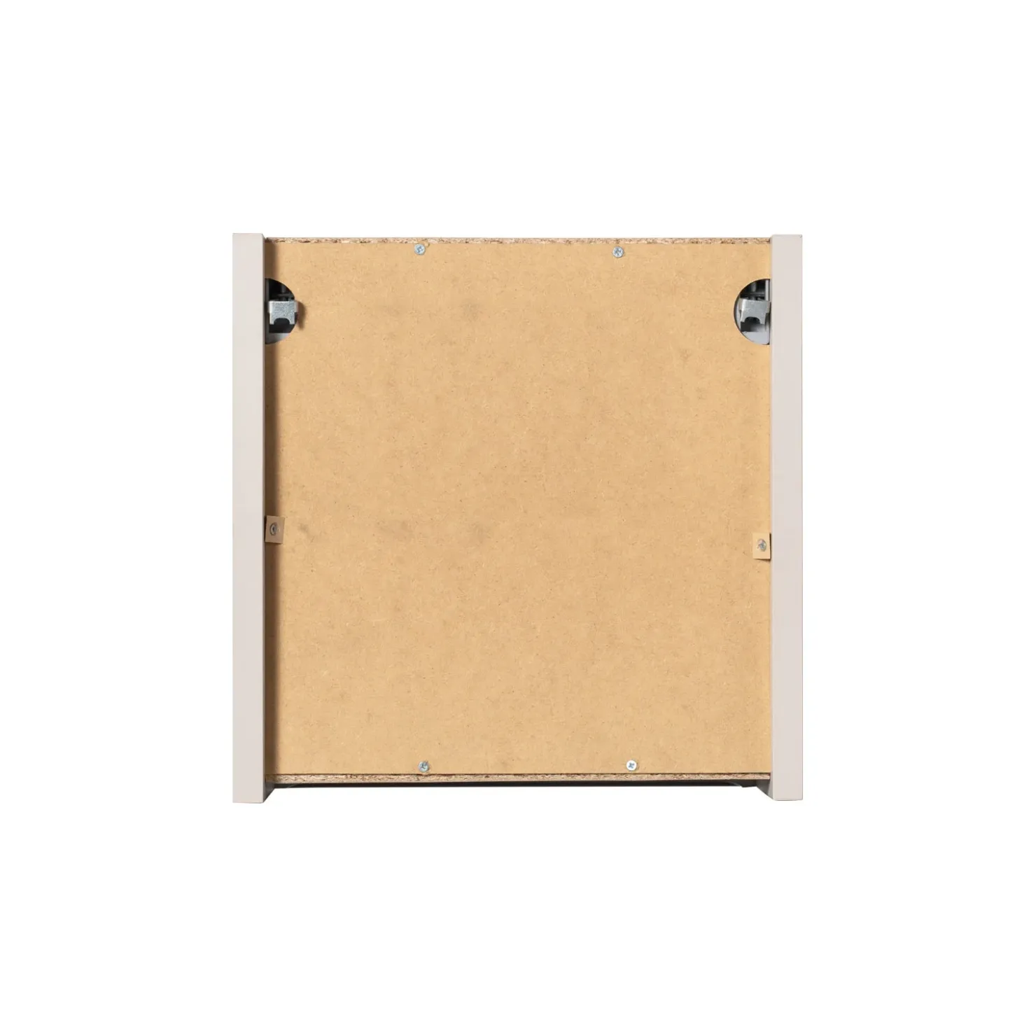 Garnero Arredamenti Pensile cubo bagno sospeso 30x30h cm cannettato 1 anta Cleany Beige New