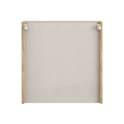 Garnero Arredamenti Pensile cubo bagno sospeso 35x35h cm 1 anta nero rovere Swim Nero - Rovere New