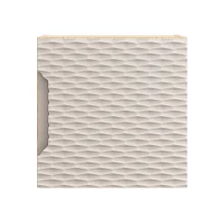 Garnero Arredamenti Pensile cubo bagno sospeso 35x35h cm 1 anta beige rovere Swim Beige - Rovere Hot