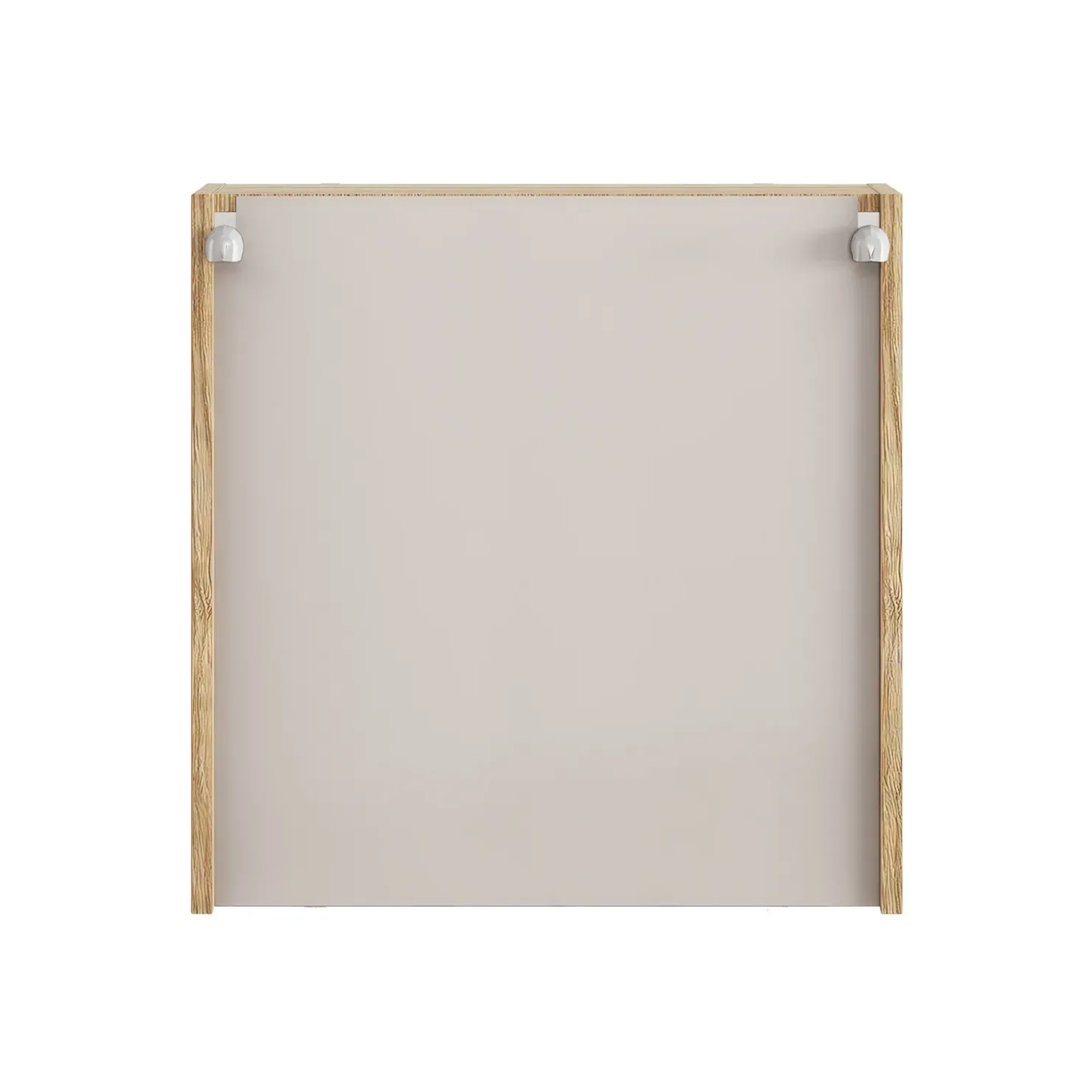 Garnero Arredamenti Pensile cubo bagno sospeso 35x35h cm 1 anta beige rovere Swim Beige - Rovere Hot