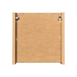 Garnero Arredamenti Pensile cubo bagno sospeso 30x30h cm cannettato 1 anta verde salvia Greeny New