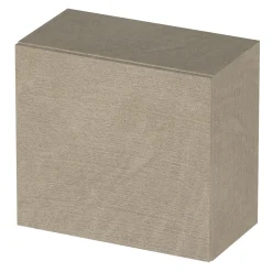 Garnero Arredamenti Pensile cubo sospeso bagno 55x50h cm1 anta reversibile Sunset Tortora Clearance