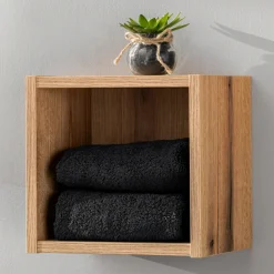 Garnero Arredamenti Pensile cubo 27x28h cm Corallo Rovere Online