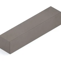 Garnero Arredamenti Pensile orizzontale 138x29h cm 1 anta reversibile moderno bronzo Sunset Marrone New