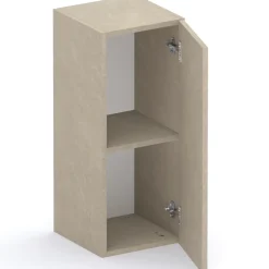 Garnero Arredamenti Pensile verticale 29x69h cm 1 anta reversibile Sunset Tortora Hot