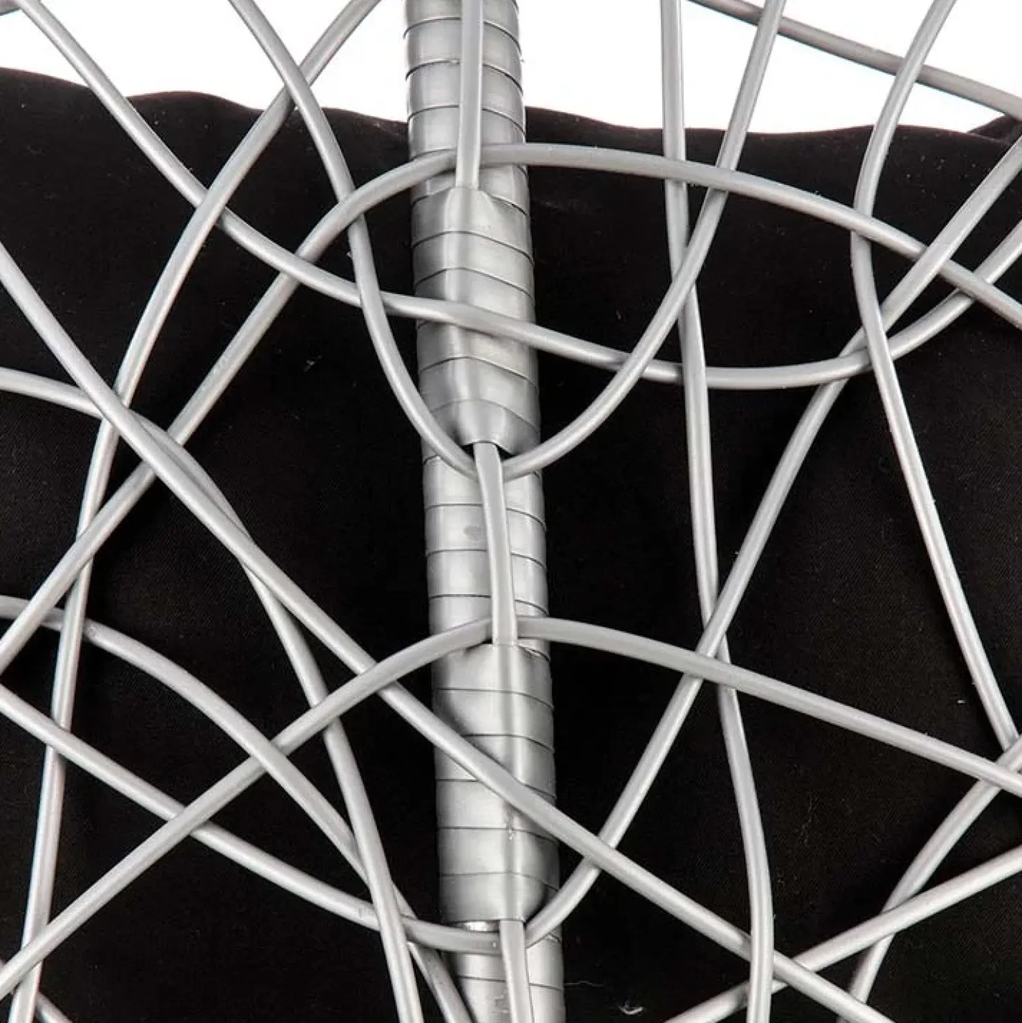 Garnero Arredamenti Poltrona da giardino a dondolo sospesa rattan grigio Seychelles New