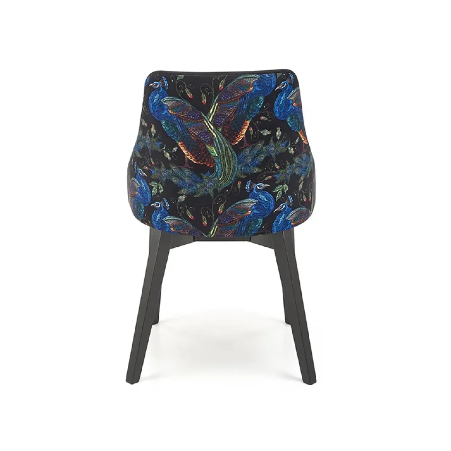 Garnero Arredamenti Poltrona da salotto in velluto con grafica Avarua Nero Clearance