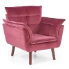 Garnero Arredamenti Poltrona design imbottita bordeaux Eugenia Gihome® Hot