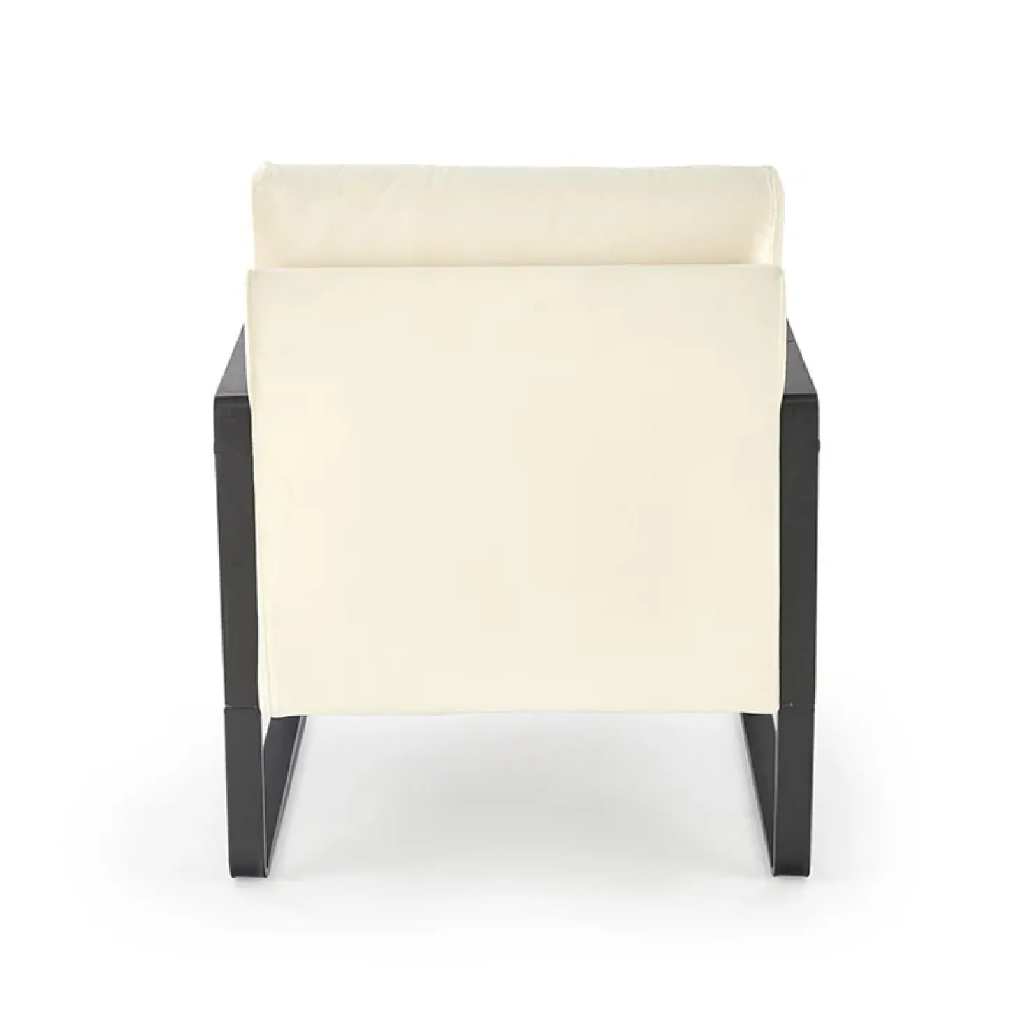 Garnero Arredamenti Poltrona design soggiorno in rattan naturale beige nero Niceto Clearance