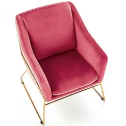 Garnero Arredamenti Poltrona imbottita design Erminia3 Bordeaux Clearance