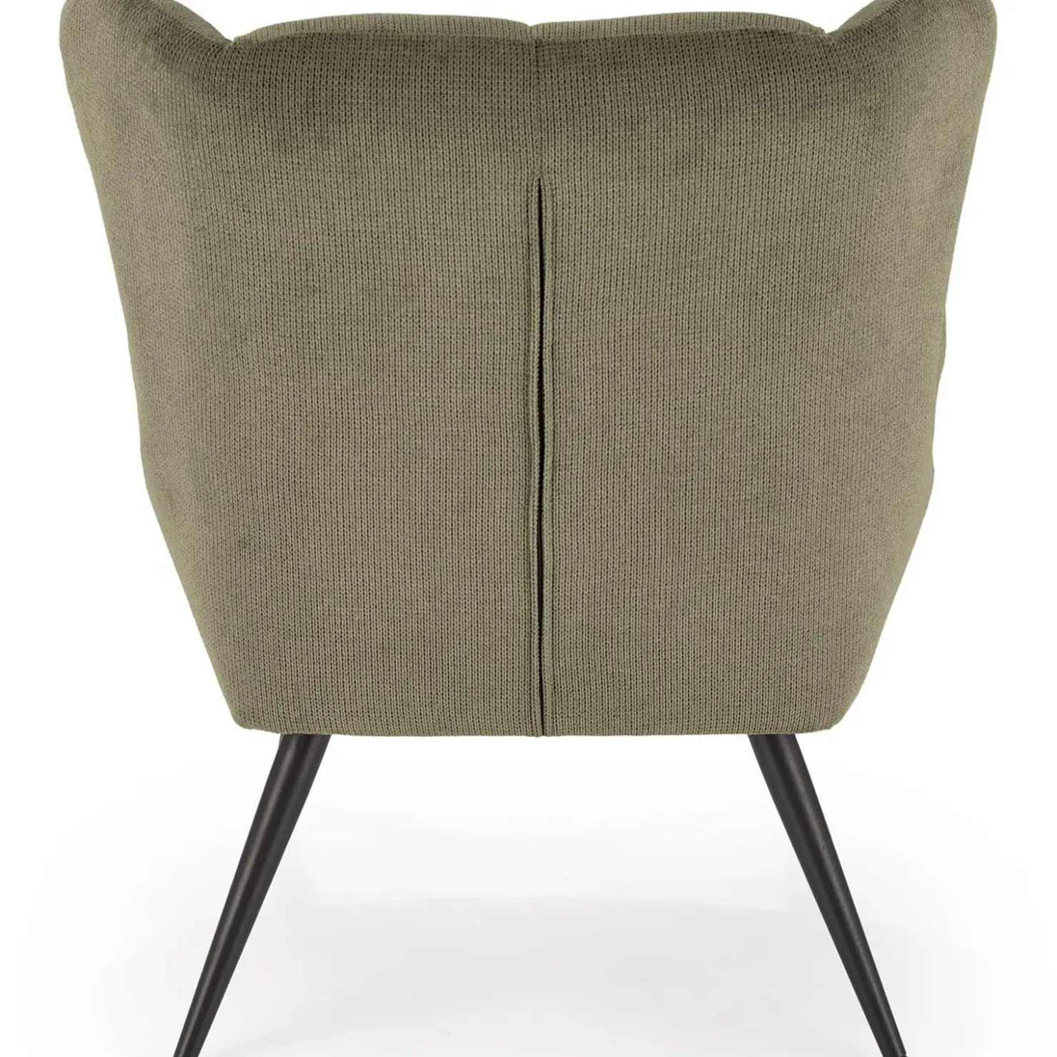 Garnero Arredamenti Poltrona imbottita in tessuto oliva nero Snooz Verde Best