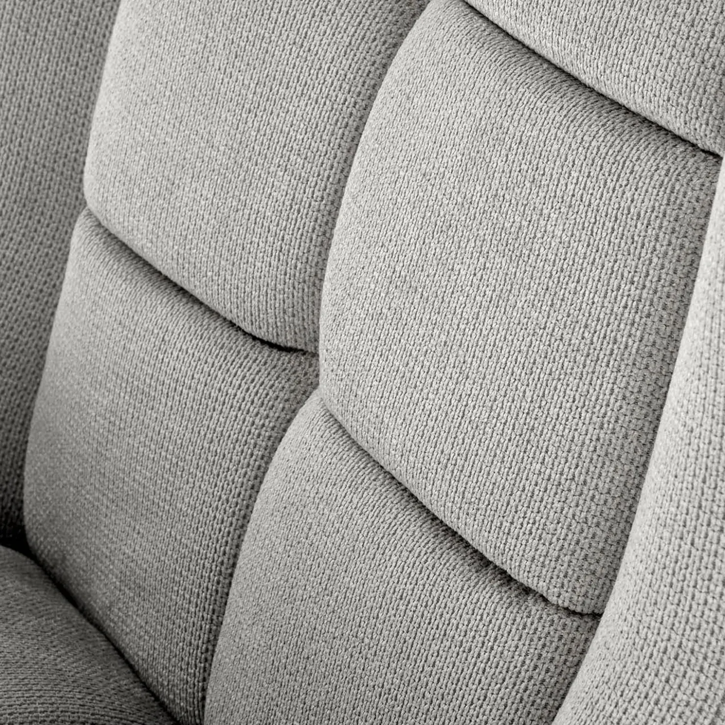 Garnero Arredamenti Poltrona imbottita in tessuto nero Snooz Grigio Best