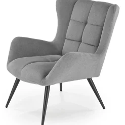 Garnero Arredamenti Poltrona imbottita in tessuto nero Snooz Grigio Best