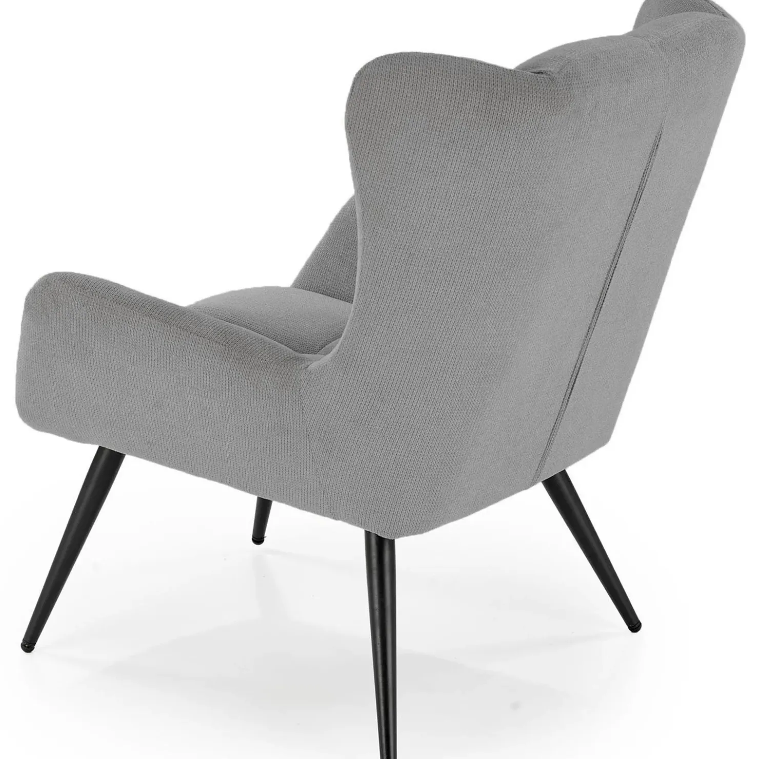 Garnero Arredamenti Poltrona imbottita in tessuto nero Snooz Grigio Best