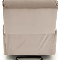 Garnero Arredamenti Poltrona reclinabile imbottita in tessuto Benuat Beige Best