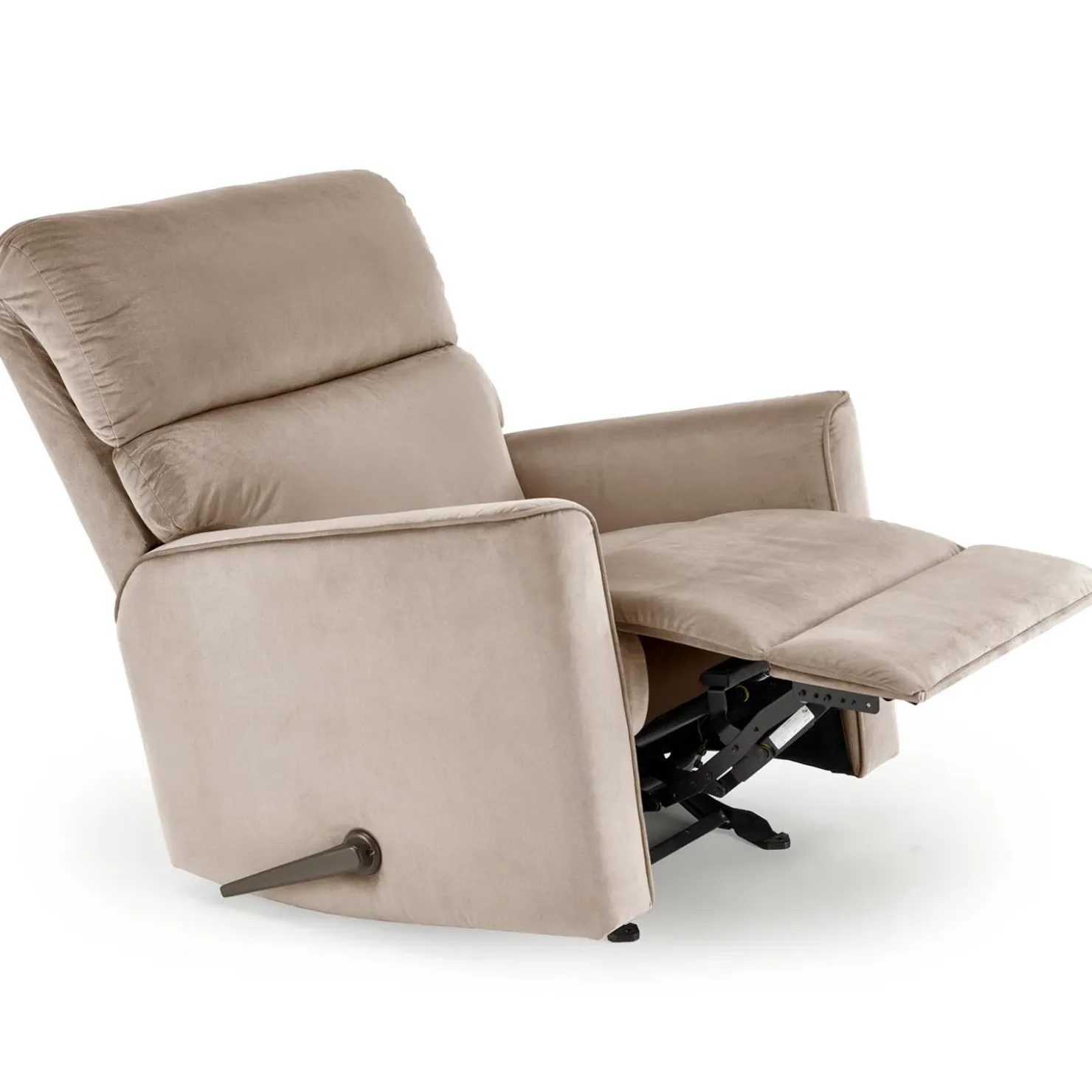 Garnero Arredamenti Poltrona reclinabile imbottita in tessuto Benuat Beige Best