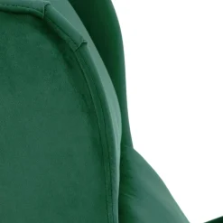 Garnero Arredamenti Poltrona reclinabile imbottita in velluto Cassiopea Verde Clearance