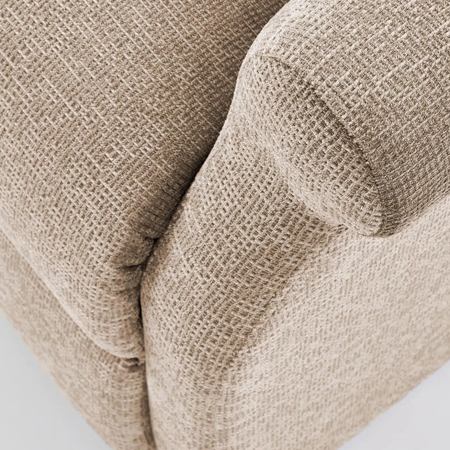 Garnero Arredamenti Poltrona reclinabile imbottita in tessuto Cassiopea Beige Sale