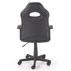 Garnero Arredamenti Poltrona regolabile per scrivania ragazzi in ecopelle rosso nero Grove