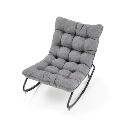 Garnero Arredamenti Poltrona relax tessuto grigio Serenita