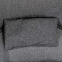 Garnero Arredamenti Poltrona sospesa a dondolo da giardino 136x196h cm grigio Flora Hot