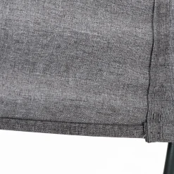 Garnero Arredamenti Poltrona sospesa a dondolo da giardino 136x196h cm grigio Flora Hot