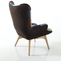 Garnero Arredamenti Poltroncina relax design in tessuto multicolore Norma Sale